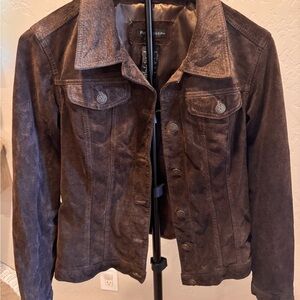 Joseph Women's Rich Brown Suede Jacket